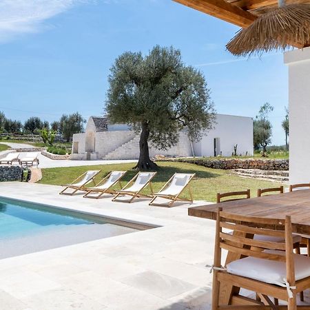 Trulli Cicerali , Trulli Design Con Piscina Panoramica Ostuni Exterior foto